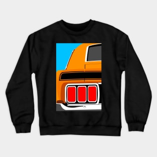 Orange Twist Crewneck Sweatshirt